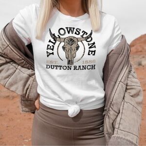 Yellowstone Dutton Ranch Cotton T- Shirt
